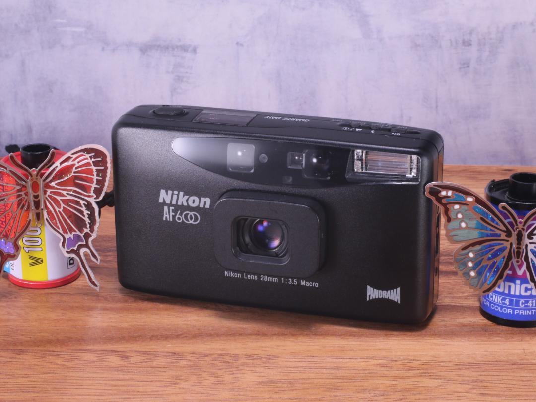 【動作確認済】Nikon AF600 MACRO コンパクトカメラ 動作確認済み Nikon AF600 コンパクトフィルムカメラ ニコン