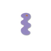 〈 REPOSE AMS 24SS 〉wavy hair clip / violet