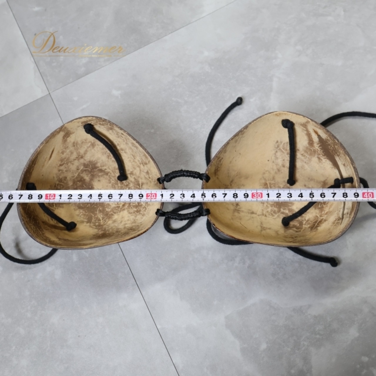 タヒチアンダンス 衣装 まとめ売り 全3点 セット ブラウン系 ココブラ ココナッツブラ 茶 フラダンス 紐 オテア フラ ダンス ダンス衣装 イベント ステージ 練習 レッスン 艶 光沢