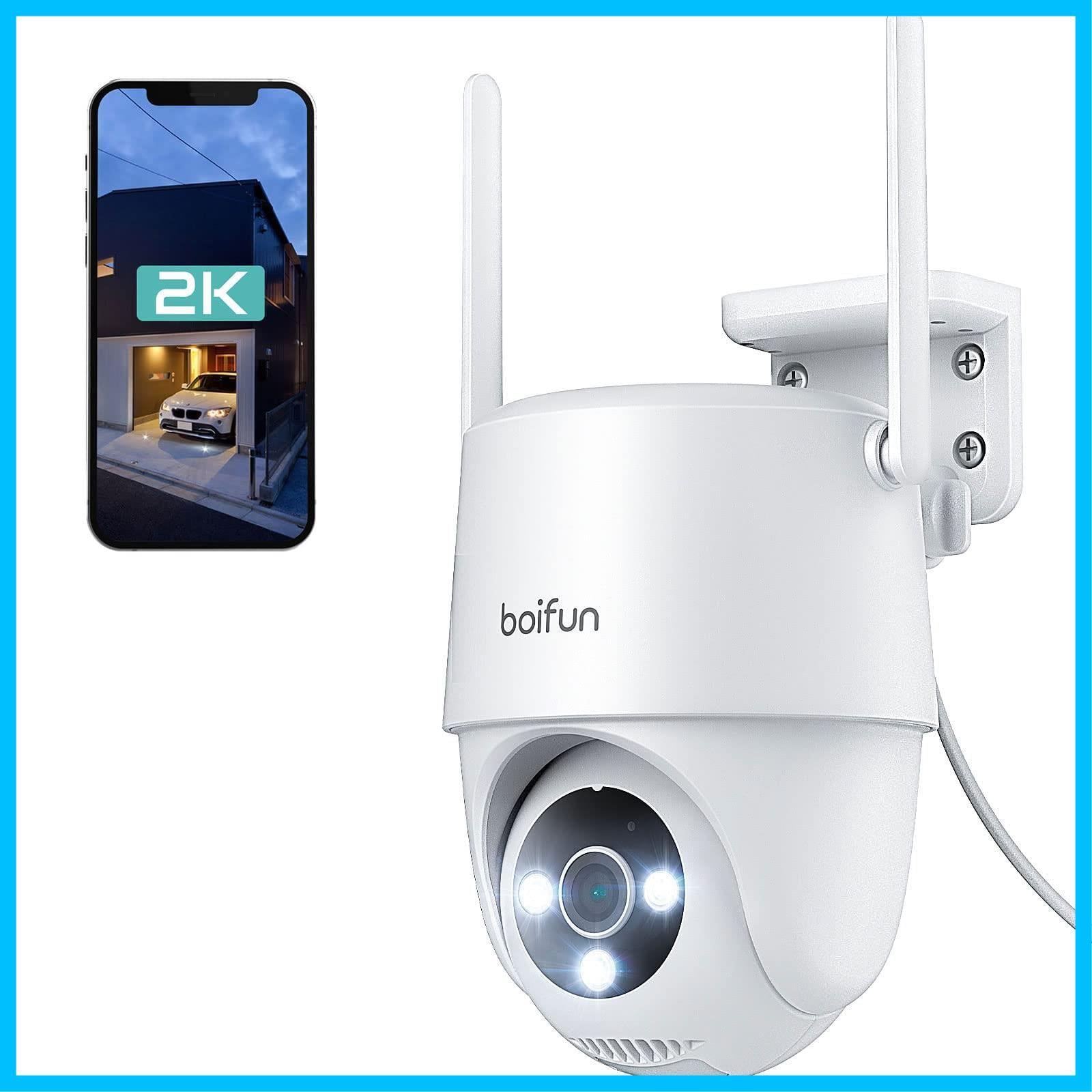 VORGUT 防犯カメラ 屋外 モニター付き 自動追尾 ワイヤレス 4台セット