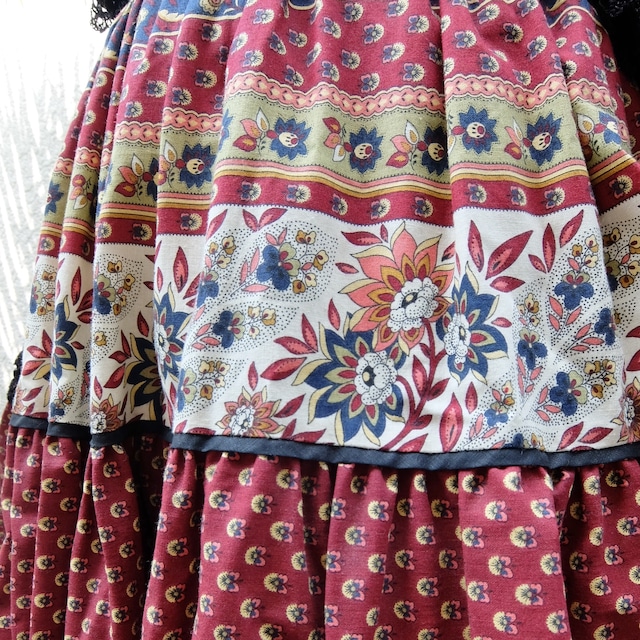 French vintage provence skirt／フランス製 プロヴァンス スカート 