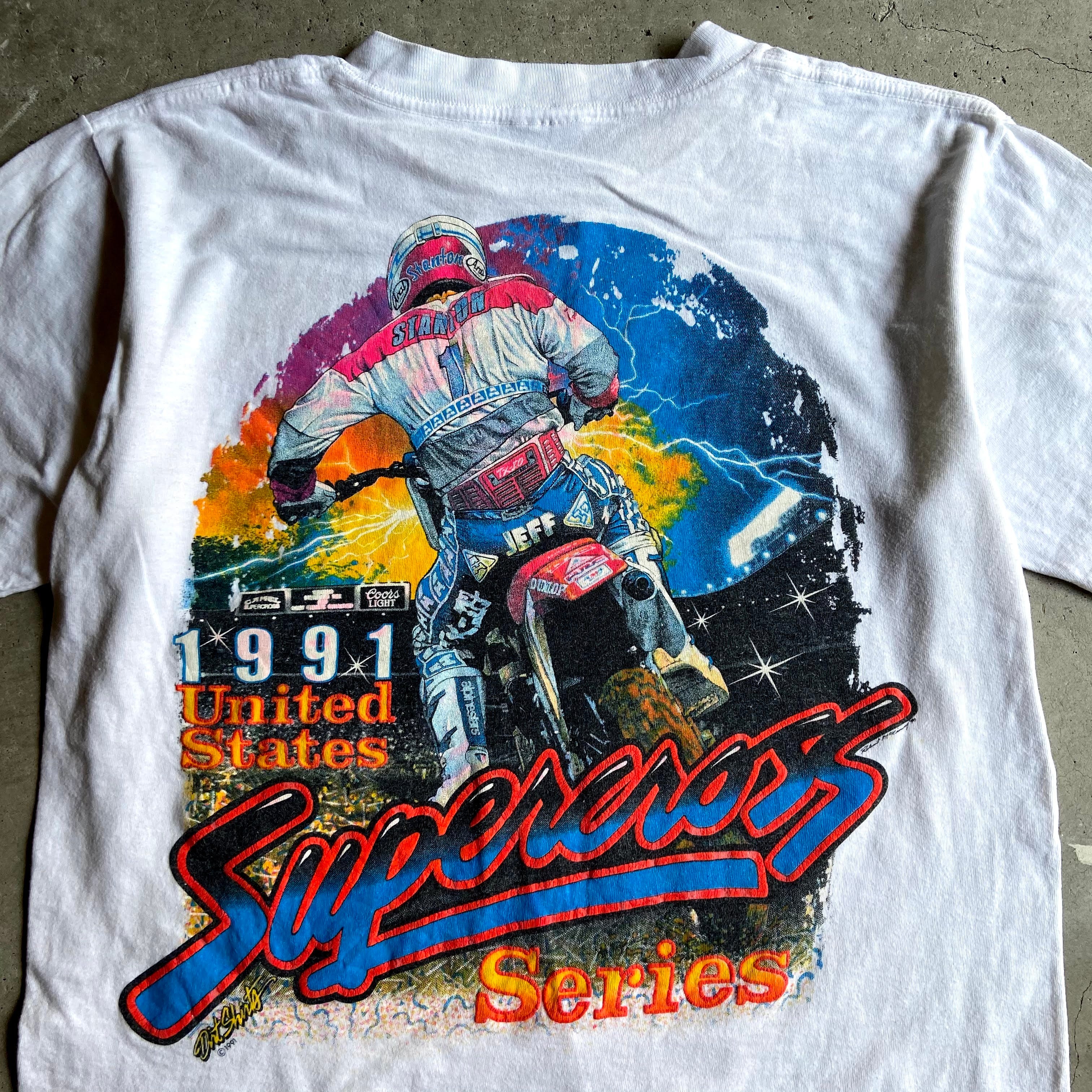 90年代 ALL Sport Events モーターサイクル バイクTシャツ メンズXL ヴィンテージ /eaa348954