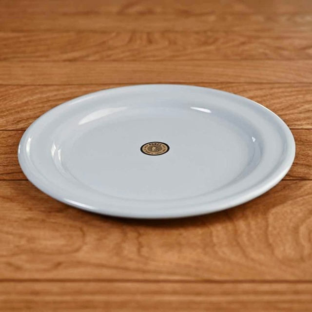 POMEL 平皿プレート セサミ 21cm｜レトロ シック 平皿 おしゃれ ギフト 新築祝い