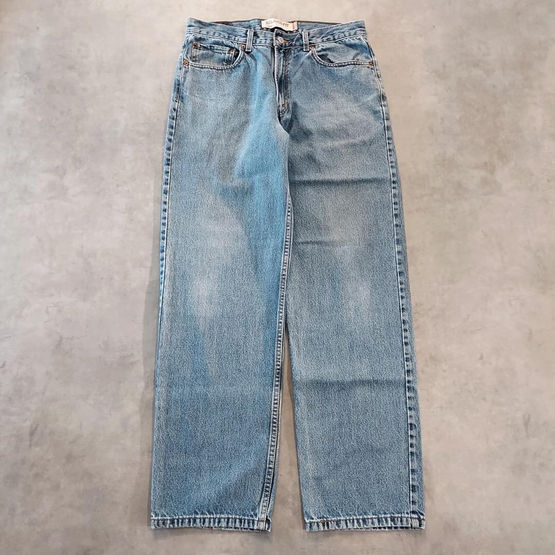 リーバイス550 Levis W33 ブルーデニム 00s 青 古着 14991