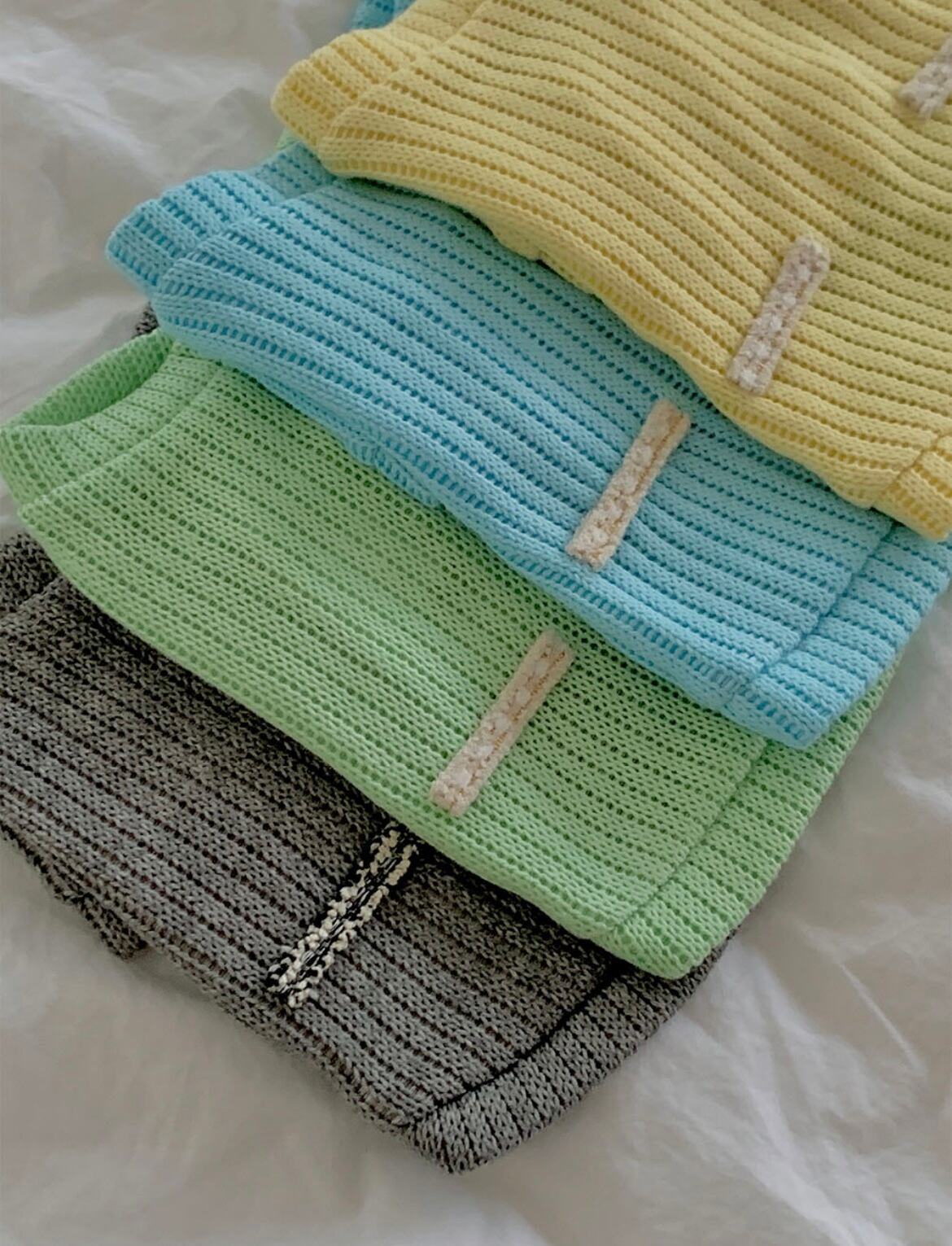 【seenii】SoftSoap cardigan (melon)