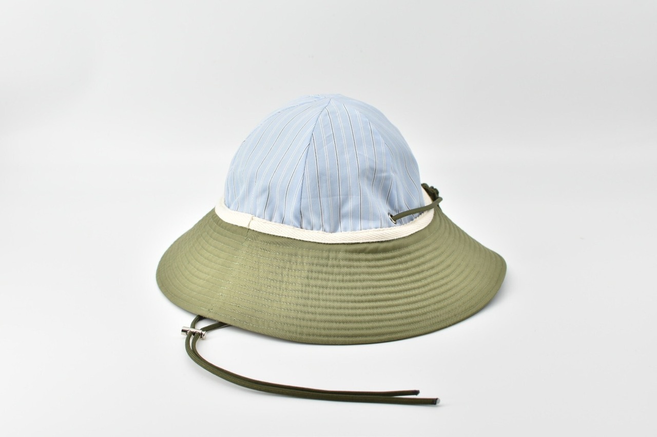 Flower 刺繍　reversible HAT