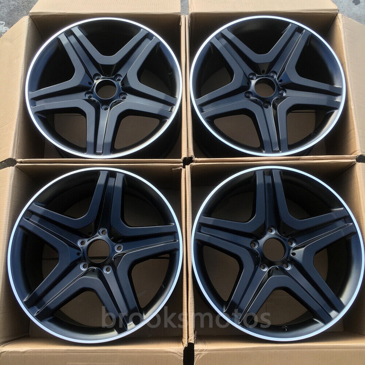 メルセデスベンツ W166 X166 GLS GL ML GLE 20 x 10 20インチ 5 