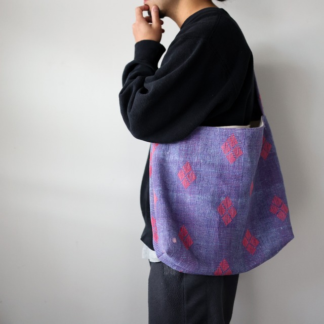 Hagi / Vintage Quilt - Shoulder Bag #05