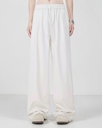 Loose Draw Wide Pants（100％/80％/10％）
