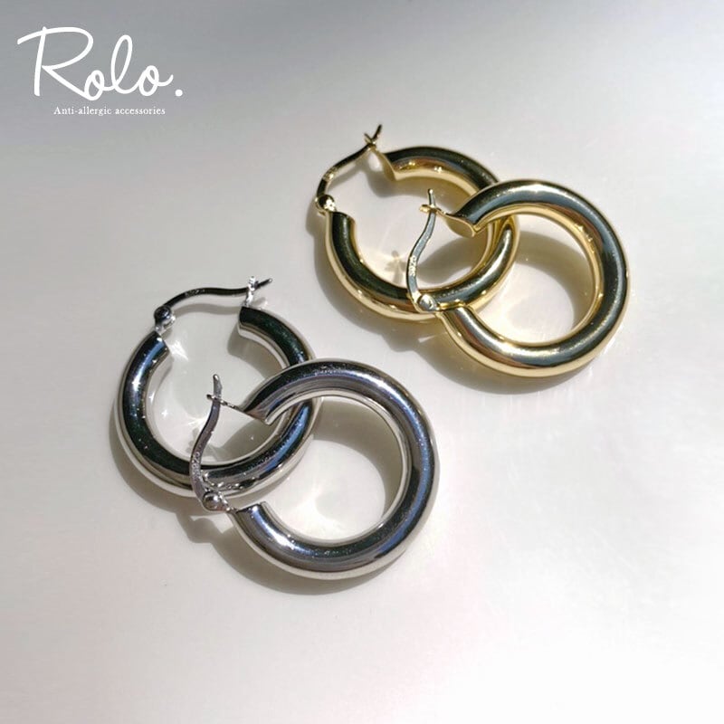 フープピアス シルバー925 | roloshop