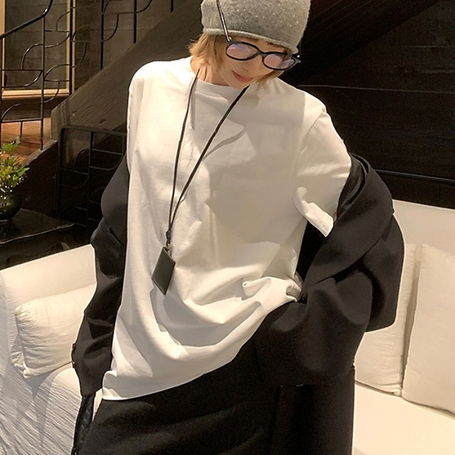 ヘビーウェイトコットンルーズＴシャツ［XS-L］