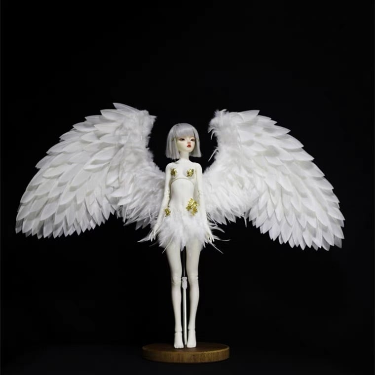 撮影用！羽根 翅 羽 衣装 BJD 1/3 1/4 1/6 球体関節人形 SD DD ドール用 DOLL 道具 ドールハウス ドール家具 |  miodollmio