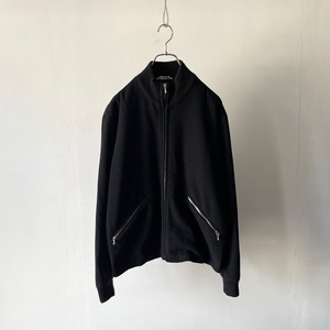 -agnes.b- 90's stand collar wool jacket