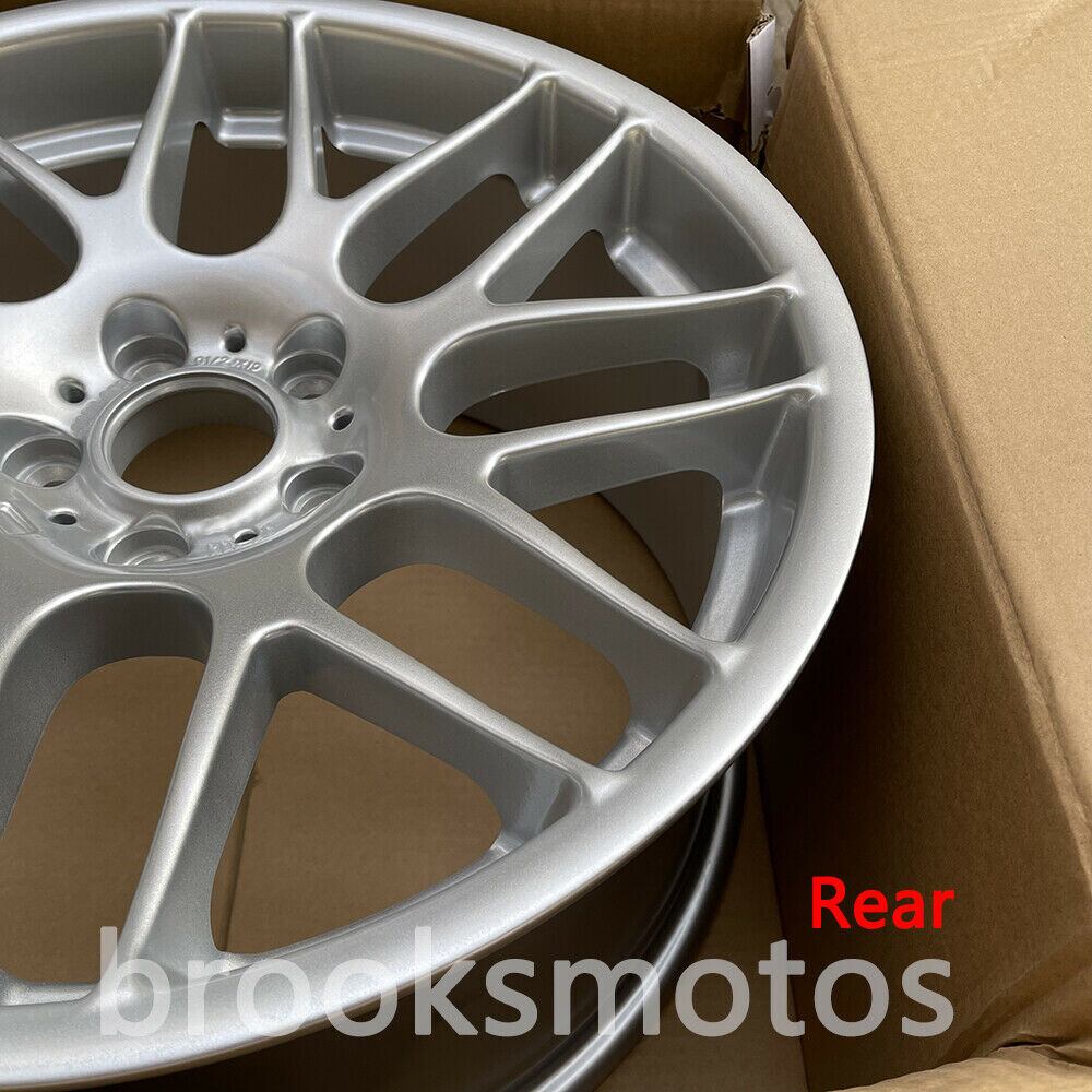 19インチ クロス スポーク ハイパーシルバー ホイール 2000-2006 BMW