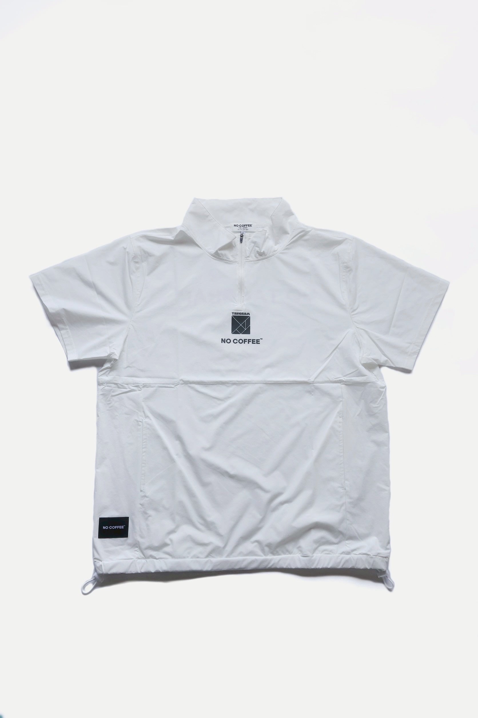 NO COFFEE × TANGRAM HALF ZIP PISTE S/S | NO COFFEE