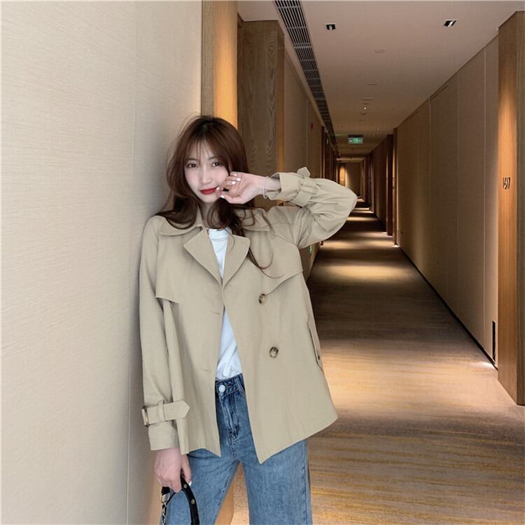 ジャケット INSスタイル 秋 新品 ゆったりする 中・長セクション