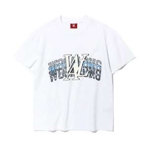 [WOOALONG]  Bridge logo T-shirt - WHITE  正規品  韓国 ブランド 韓国ファッション 韓国代行 Tシャツ