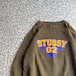 STUSSY / 90-00's big logo sweat sizeM