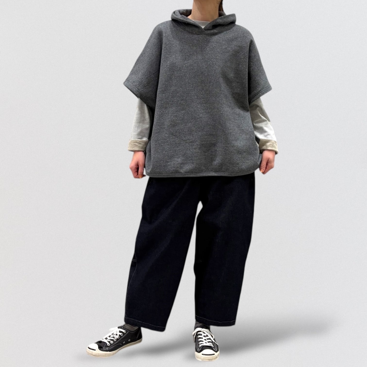 Co's 8.5oz stretch denim balloon pants | CoCo Cuore