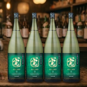 完がこい 有機オーガニック玄米焼酎 35度 1800ml TWSC2022 金賞受賞 4本お得セット