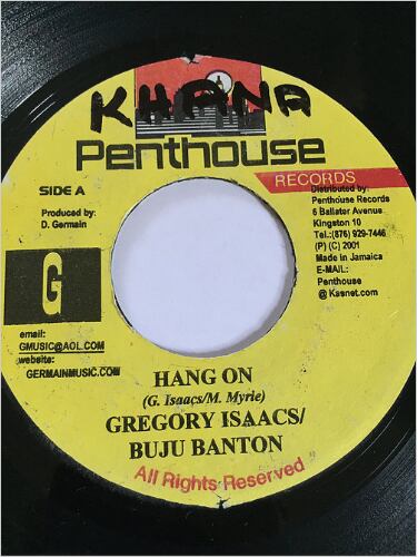Buju Banton（ブジュバントン）, Gregory Issacs（グレゴリーアイザックス） - Hang On【7'】