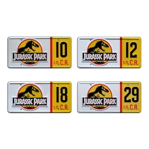 JURASSIC PARK ナンバープレート