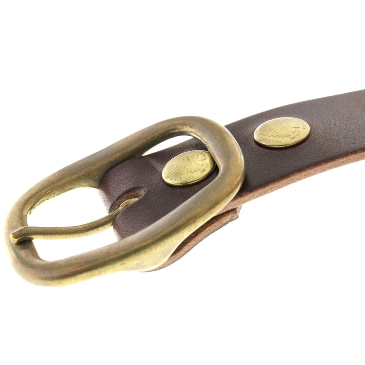 真鍮製バックルを使ったMID LINEのレザーベルト VB-BB-MID | REDMOON