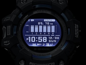 CASIO カシオ G-SHOCK Gショック G-SQUAD Gスクワッド スマートフォンリンク Bluetooth通信 GBD-100-1 腕時計 メンズ