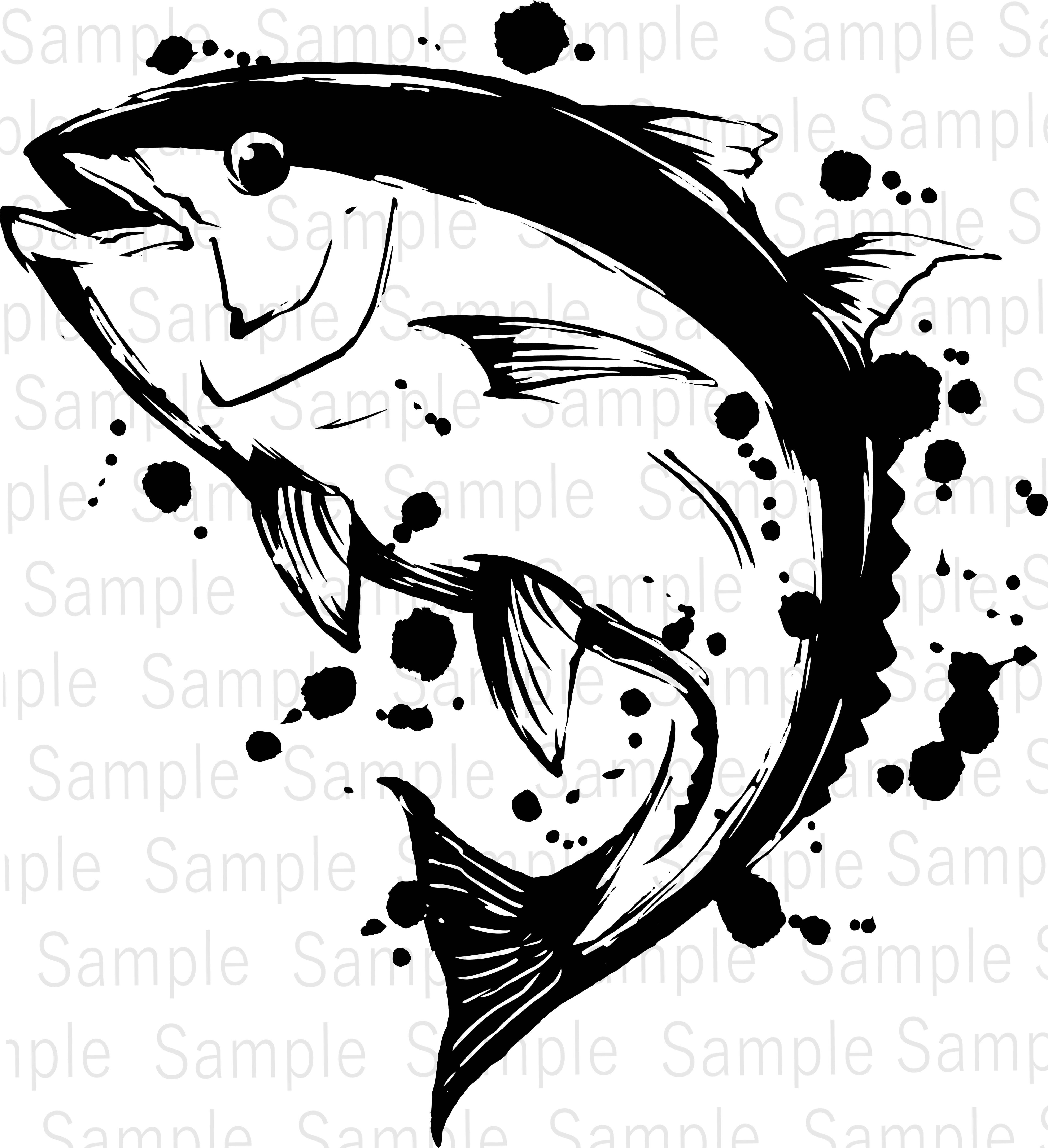 マグロ（Ocean Swift） | デジタル墨絵処（Digital Sumi-e Studio）