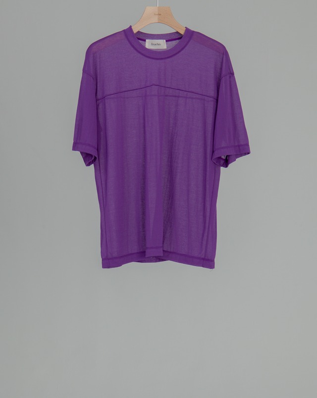 Sheer  T-shirt - Purple