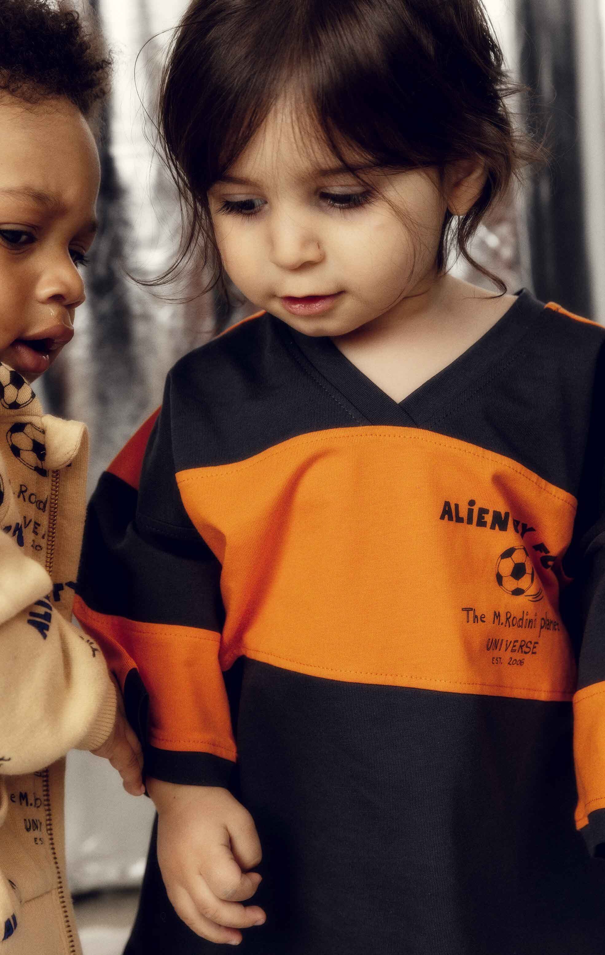 26SS】minirodini( ミニロディーニ )Alien city FC sp ss tee loose