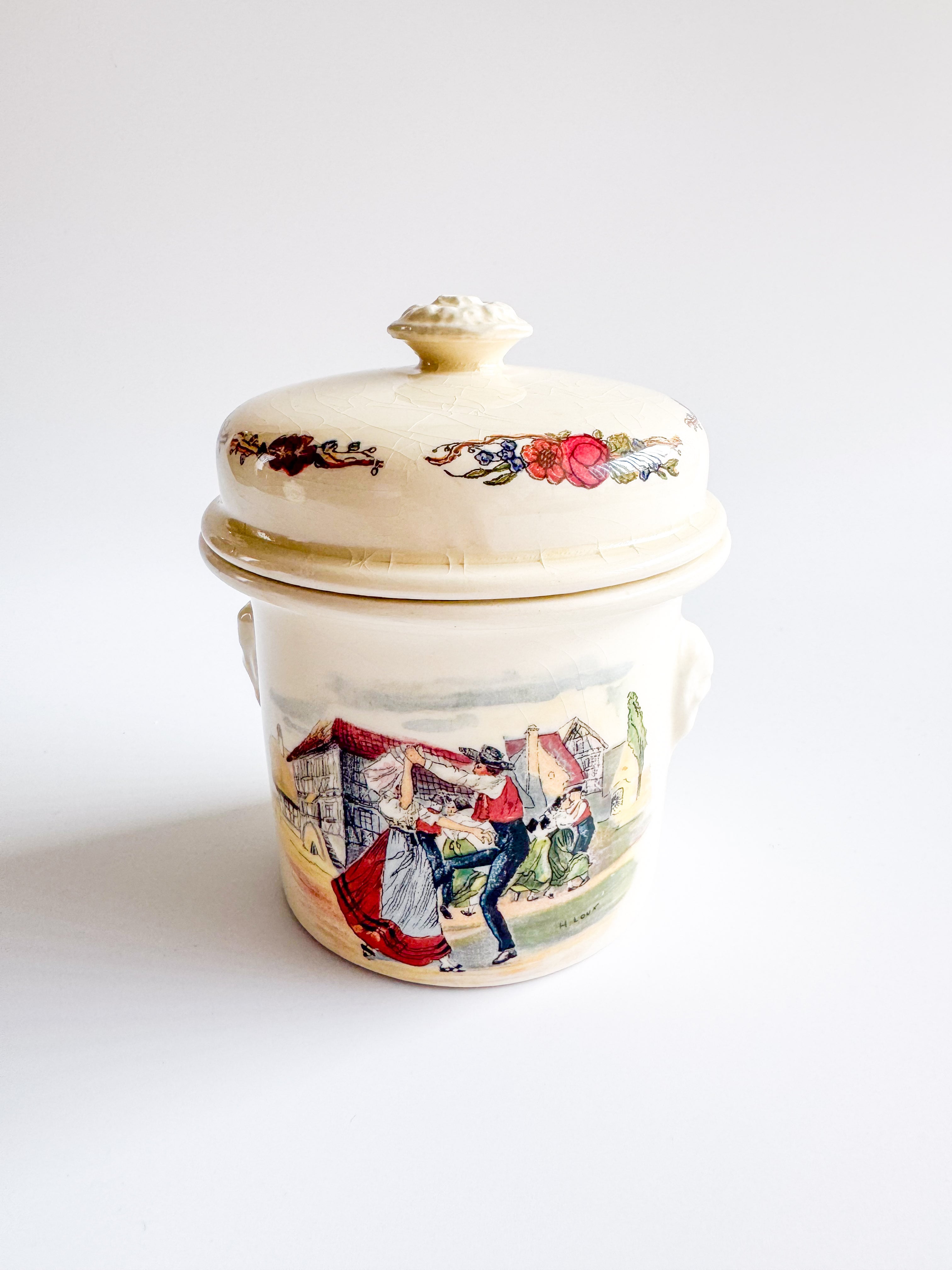 Sarreguemines / サルグミンヌ テリーヌポット M | drama antique