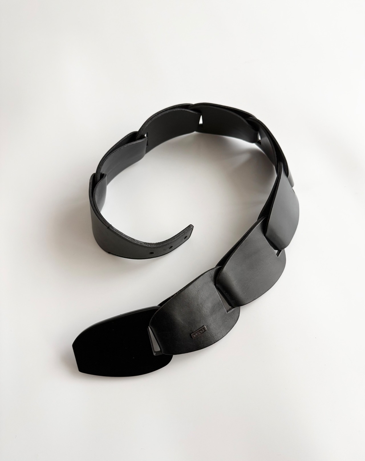 SS1997 GUCCI BY TOM FORD LEATHER BELT