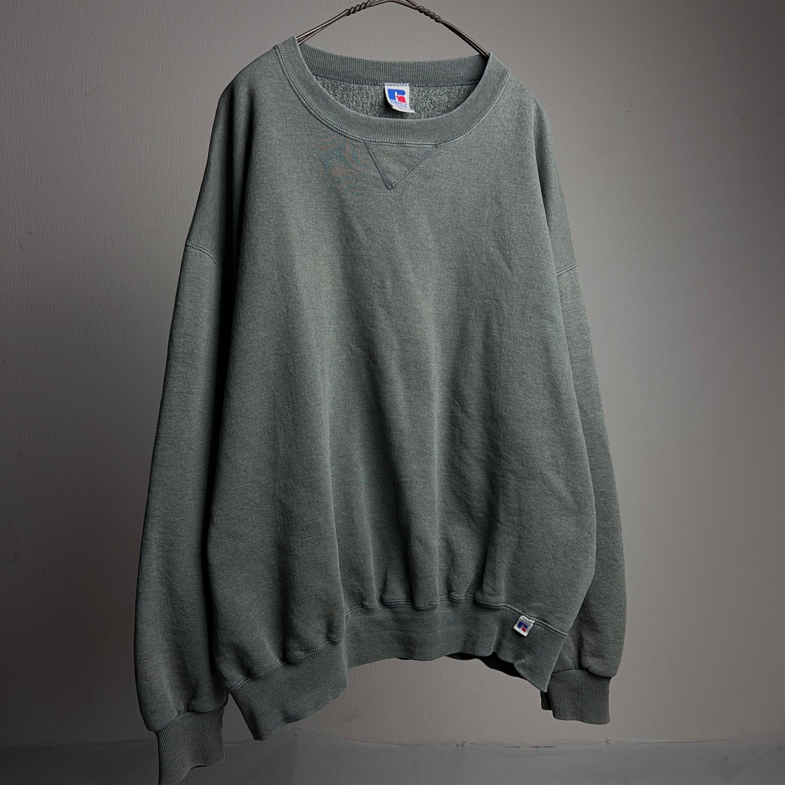 90's RUSSELL ATHLETIC Blanks Sweatshirt USA製 SIZE XXL 90年代