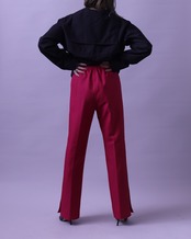 WV / Snap Line Pants - Magenta