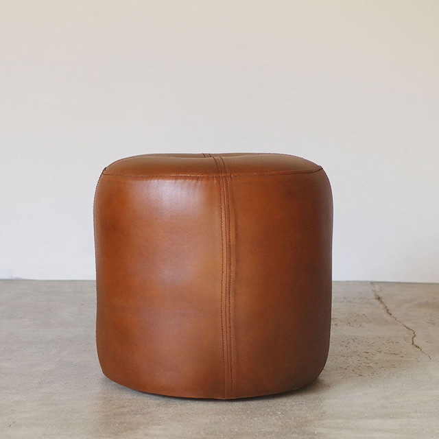 LEATHER STOOL