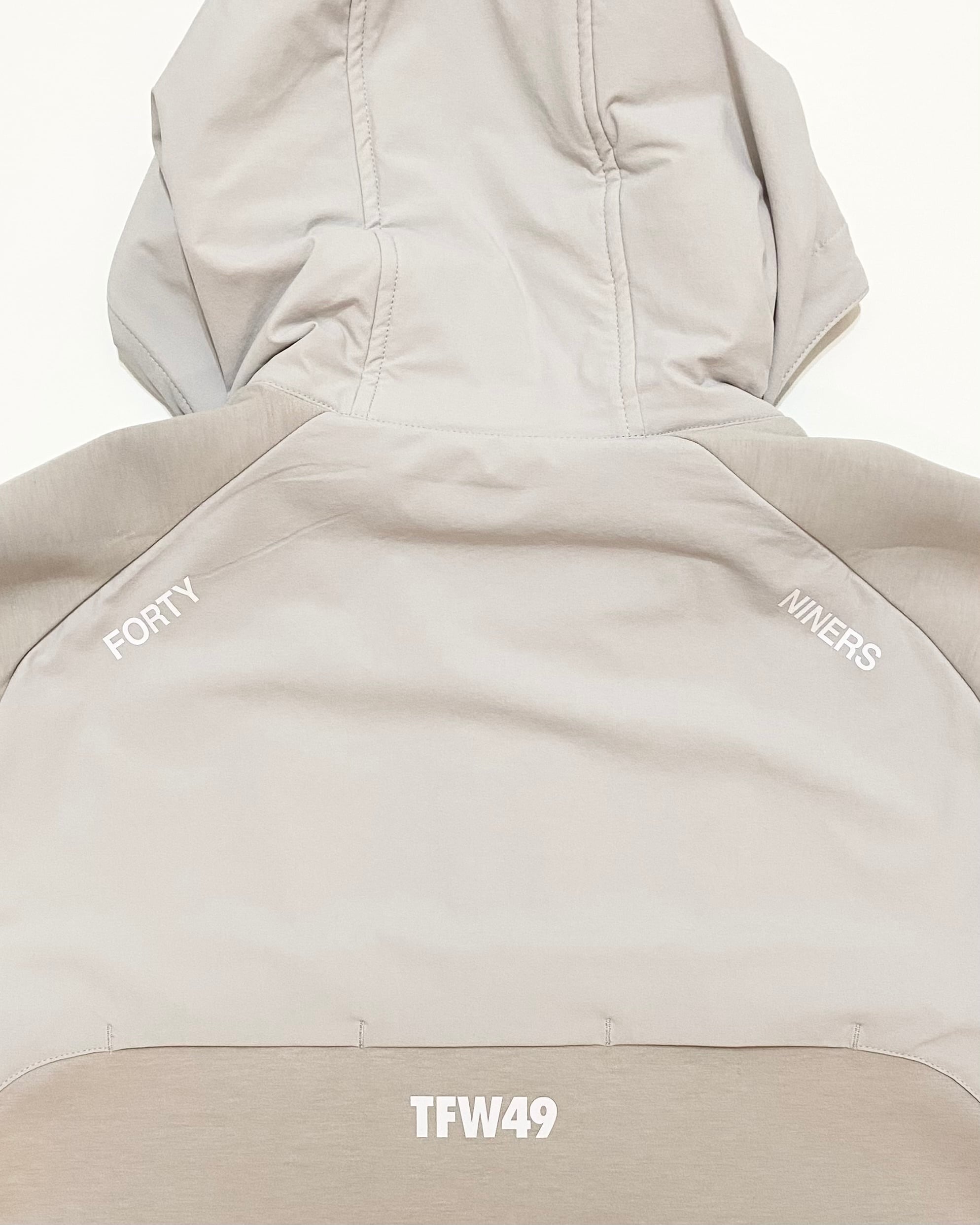 TFW49】《MEN'S》CARDBOARD MATERIAL FULL ZIP HOODIE (NAVY) | Sandy GOLF
