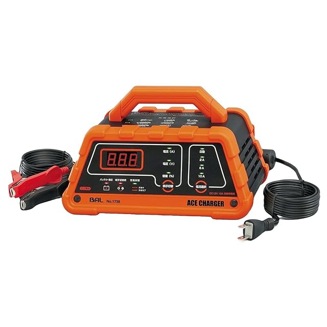BAL(大橋産業) 自動車12Vバッテリー専用充電器 バッテリーチャージャー