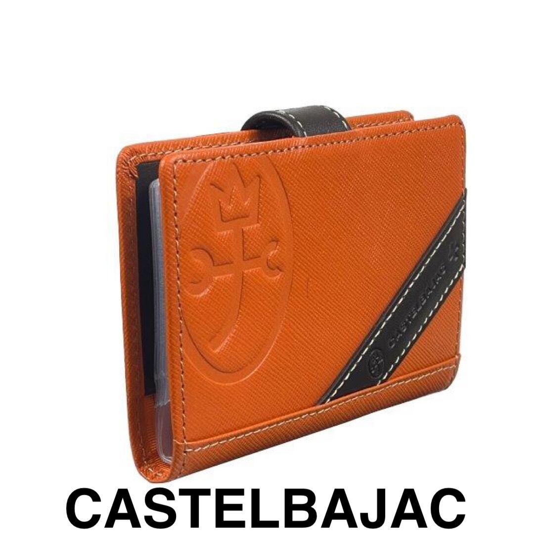 カステルバジャック CASTELBAJAC カードケース 071611-1 オレンジ