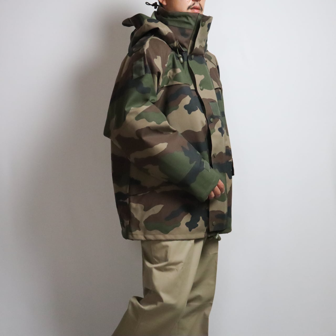 DEAD STOCK】FRENCH ARMY CCE CAMO WATERPROOF FIELD JACKET フランス