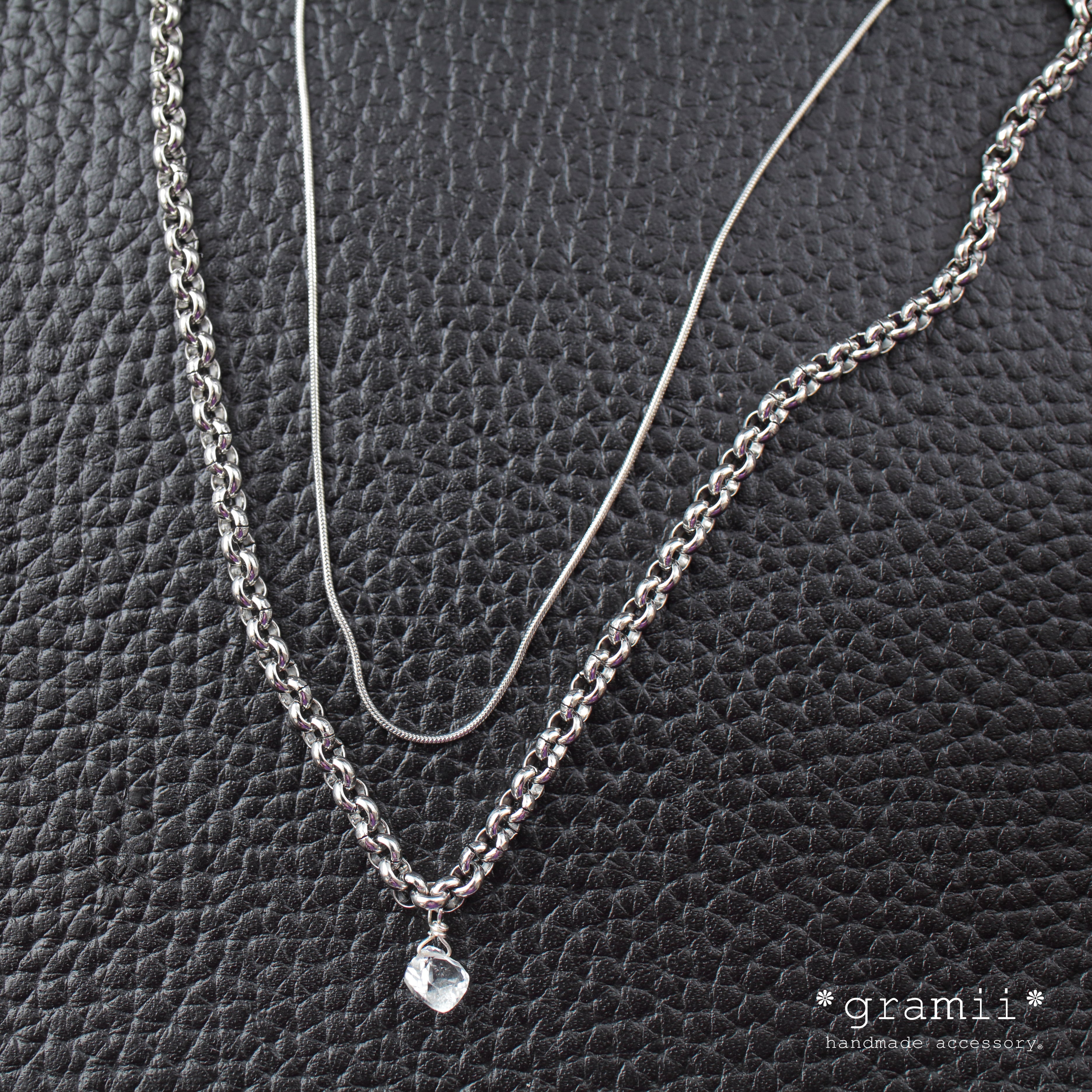 Da-iCE 花村想太さま着用】Pearl mix necklace | ＊gramii＊