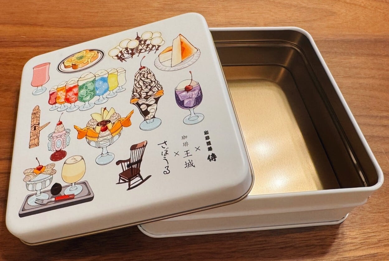 スペシャルコラボ ドリップコーヒー缶 セット（王城4袋入り