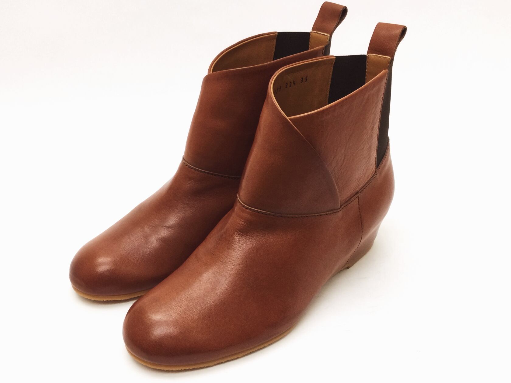 ムカヴァ】MU-979 ブラウン BROWN レディース ショートブーツ MUKAVA 