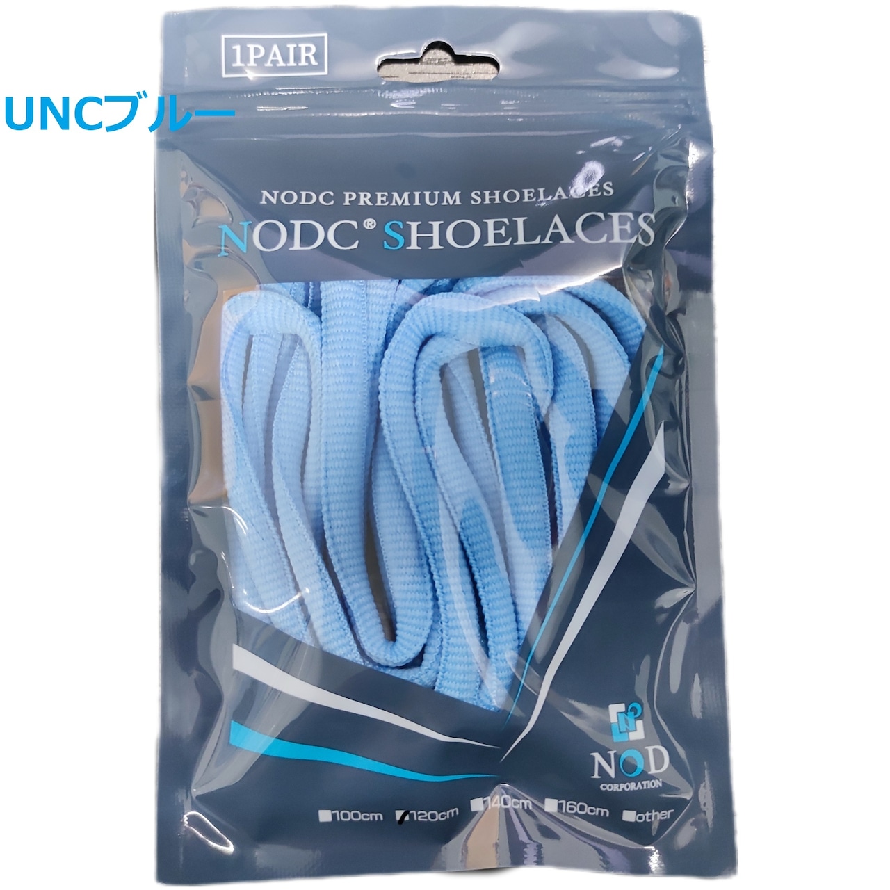 NODC® D SHOELACES 120cm (Wide Oval)