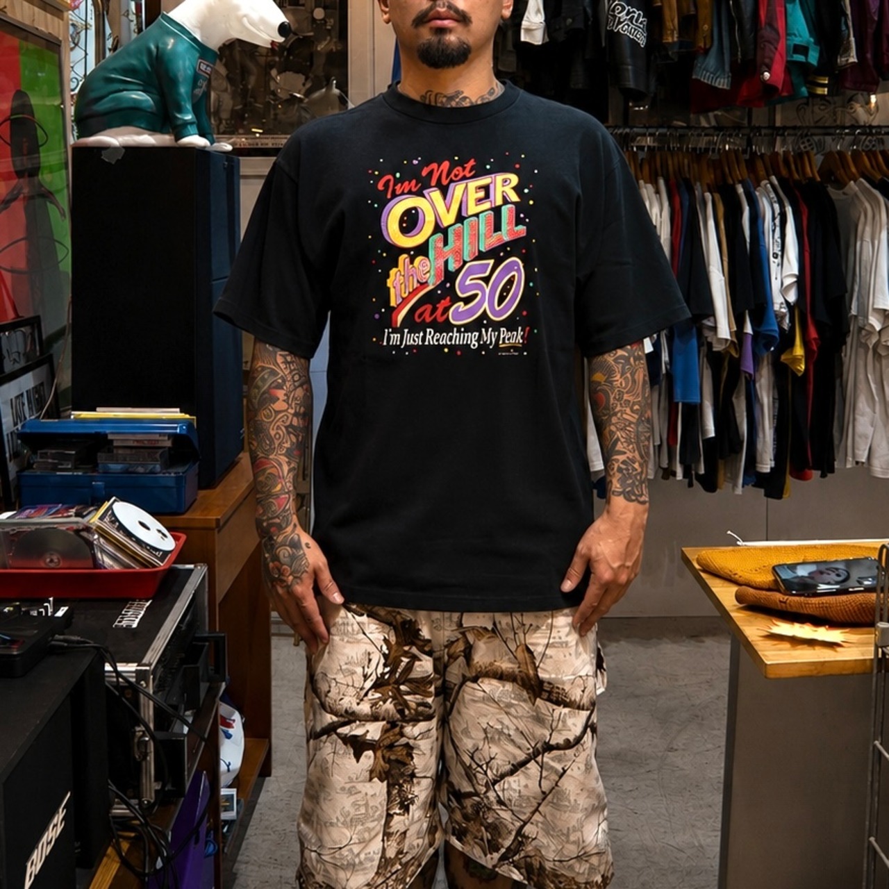 90s OVER THE HILL Tシャツ