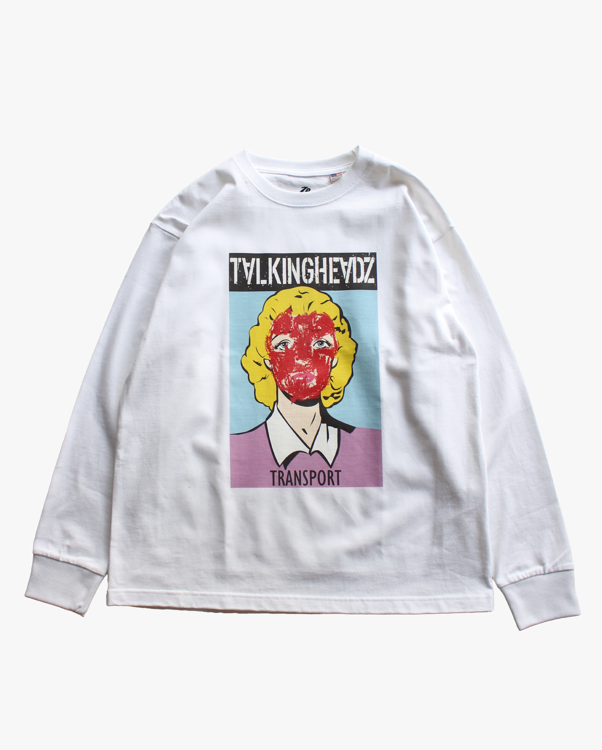 TRANSPORT T.HEADZ L/S WHITE