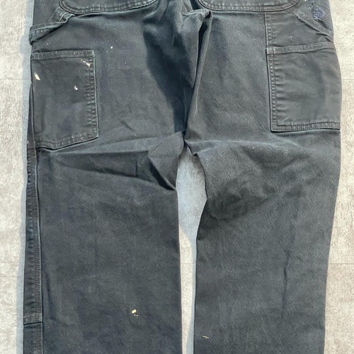 20s ブラック ダブルニー Carhartt 103334BLK 32×32 詳細写真15