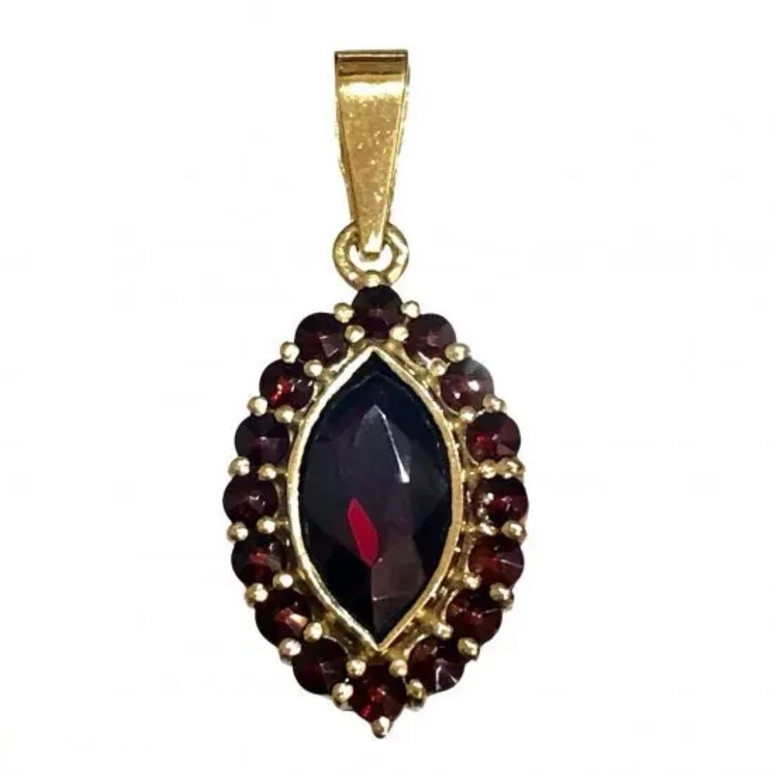 ボヘミアンガーネット 14金 ペンダントトップ | デイジーリング