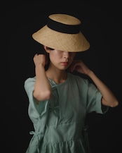 【suie】Fine ramie obi blouse/エアリーラミー帯トップス