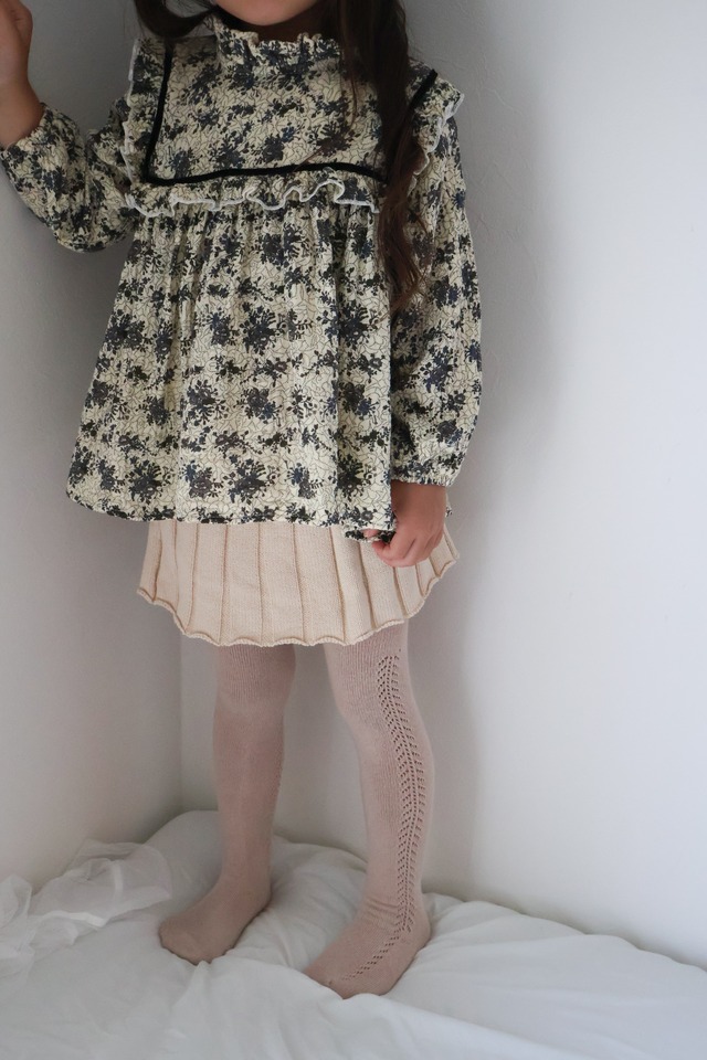 【取寄】高見え上品なフレンチガーリー花柄トップス